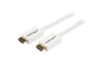 StarTech.com 5m (16 feet) White CL3 In-wall High Speed HDMI Cable - HDMI to HDMI - M/M