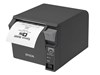 Epson TM-T70II (025A1) Mono POS Thermal Line Receipt Printer 180dpi 250mm/sec Serial USB Power Supply UK Cable (Black)