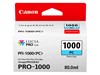 Canon PFI-1000PC (Photo Cyan) Ink Cartridge (80ml)