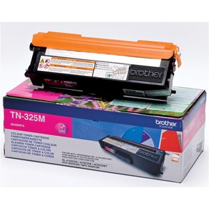 Brother TN-325M (Yield: 3,500 Pages) Magenta Toner Cartridge