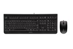 CHERRY DC 2000 Wired Business Desktop Keyboard and Mouse Set (Black)