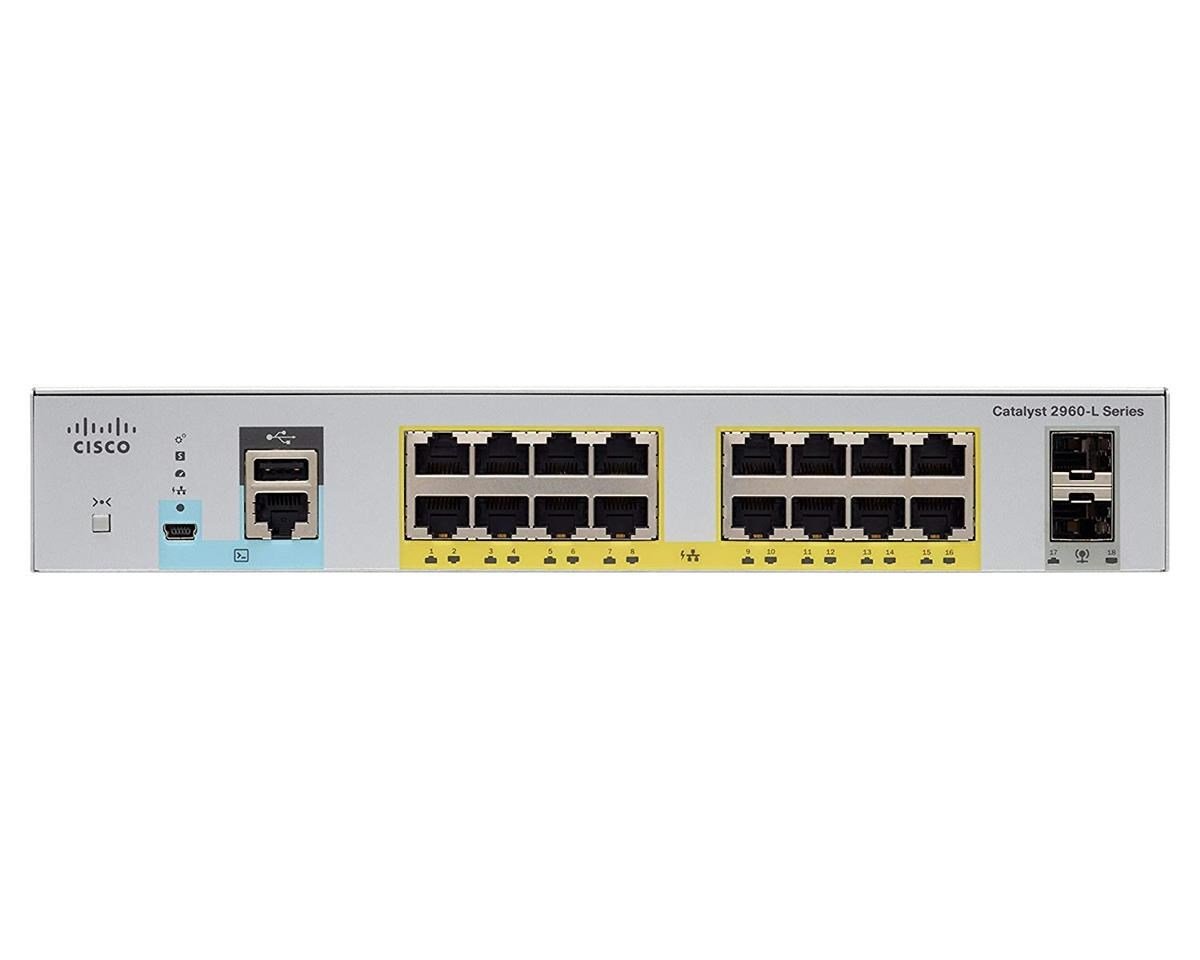 Cisco Catalyst 2960-L Series Switch - 48 x 10/100/1000 Ethernet Ports