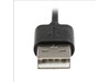StarTech.com (2m/6 feet) Angled Black Apple 8-pin Lightning Connector to USB Cable for iPhone / iPod / iPad
