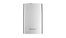 Verbatim Store n Go  1TB Mobile External Hard Drive in Silver - USB3.0