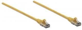 Photos - Ethernet Cable INTELLINET 5m Patch Cable  343725 (Yellow)