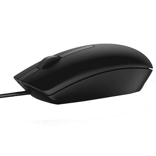 DELL MS116 mouse Office Ambidextrous USB Type-A Optical 1000 DPI