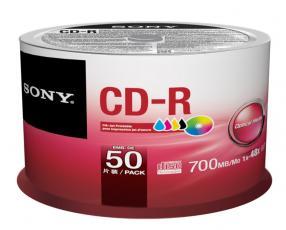 sony cd r 700mb 80min 48x spindle 50 pack inkjet sony cd r 700mb 80min 48x spindle 50 pack inkjet