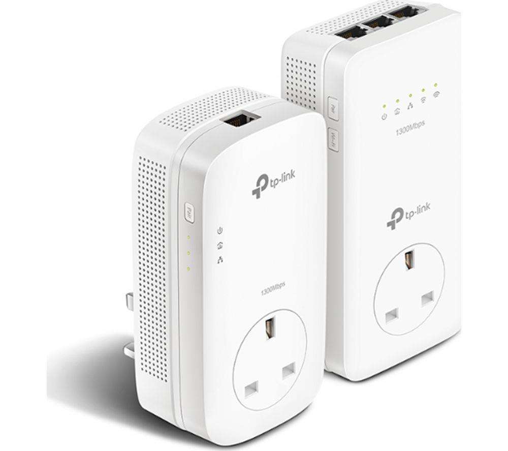 TP Link AV1300 TL WPA8630P 1300Mbps Gigabit Passthrough Powerline AC Wi