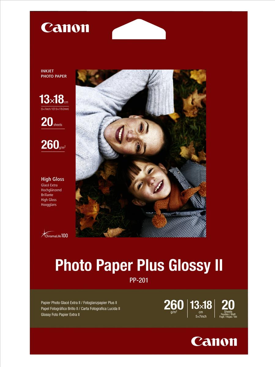 Canon photo paper plus glossy ii pp 201 a4 265g m2 photo paper white