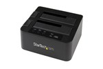 StarTech.com USB 3.0/eSATA to 2.5/3.5 inch SATA HDD/SSD Duplicator Dock/Standalone Hard Drive Cloner SATA 6Gbps