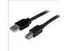 StarTech.com 15m / 50 feet Active USB 2.0 A to B Cable - M/M