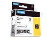 Newell (9mm) Vinyl Tape (Black on White) for Dymo RhinoPRO 5000 Label Printers