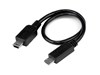 StarTech.com (8 In) USB OTG Cable - Micro USB to Mini USB - M/M 