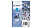 Epson Alarm Clock 27 DURABrite Ultra Ink Cartridge (Cyan) Blister for WorkForce WF-3620DWF/WF-7610DWF/WF-3640DTWF/WF-7620DTWF/WF-7110DTW Printers