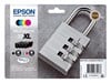 Epson Padlock 35XL T3596 DURABrite Ultra Multipack (Black 40.2ml and Cyan/Magenta/Yellow 20.3ml) Ink Cartridges