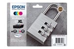 Epson Padlock 35XL T3596 DURABrite Ultra Multipack (Black 40.2ml and Cyan/Magenta/Yellow 20.3ml) Ink Cartridges