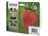 Epson Strawberry 29 (Black 5.3 ml + Cyan, Magenta, Yellow 3.2 ml) Claria Home Multipack Ink Cartridges