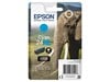 Epson Elephant 24XL (Yield 740 Pages) High Capacity Claria Photo HD Ink Cartridge (Cyan)