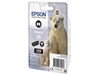 Epson Polar Bear 26 (Yield 200 Pages) Claria Premium Ink Cartridge (Photo Black)
