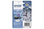 Epson Alarm Clock 27 DURABrite Ultra Multipack Ink Cartridges (Cyan/Magenta/Yellow)