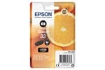 Epson Oranges 33 (4.5 ml) Claria Premium Photo Black Ink Cartridge for Expression Premium XP-530/XP-630/XP-635/XP-830 Printers