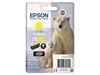 Epson Polar Bear 26XL (Yield 700 Pages) Claria Premium Ink Cartridge (Yellow)