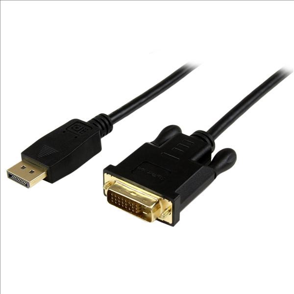 Photos - Cable (video, audio, USB) Startech.com  DisplayPort to DVI Active Adaptor Converter DP2DVIMM (3 feet)