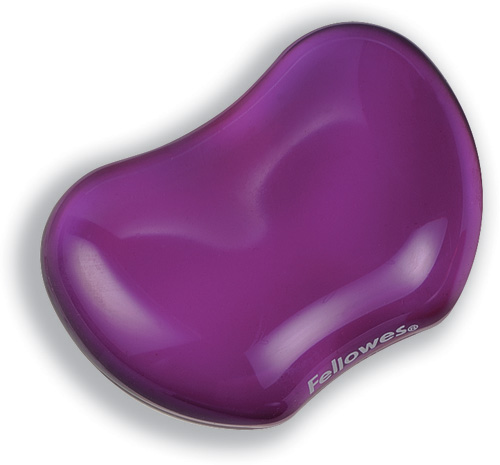 Fellowes Crystal Flex Rest Gel Purple Ref 91477-72 301314