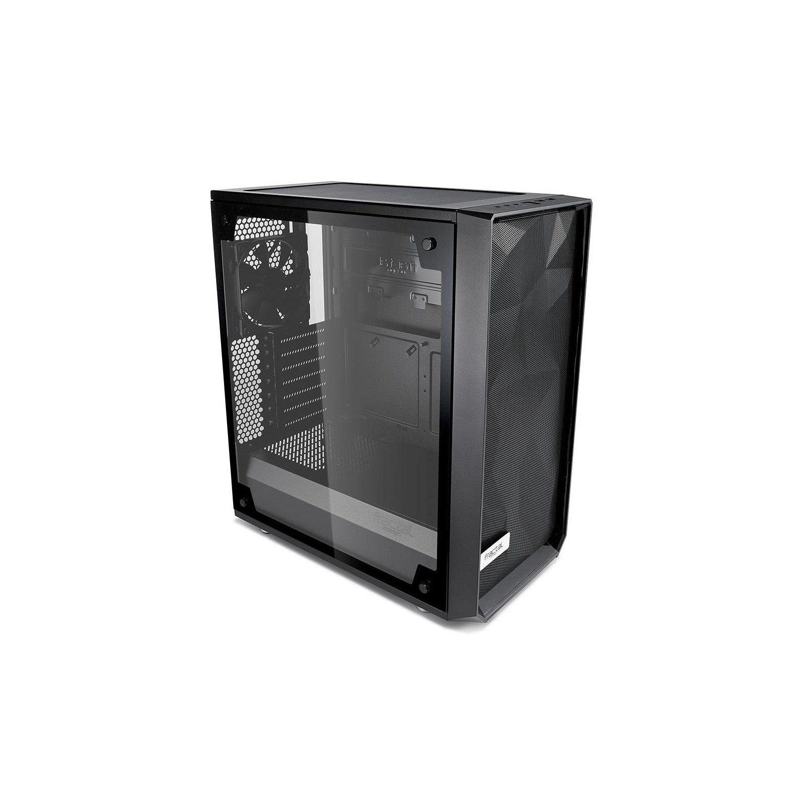 Fractal Design Meshify C TG ATX/mATX/ITX Computer Case (Black) with