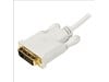StarTech.com 3 feet Mini DisplayPort to DVI Adaptor Converter Cable - Mini DisplayPort to DVI 1920x1200 - White