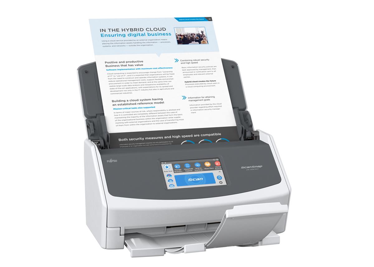 Fujitsu ScanSnap iX1500 (A4) Colour Laser Scanner 4.3 inch Colour