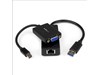 StarTech.com VGA and Gigabit Ethernet Adaptor Kit Mini DisplayPort to VGA - USB 3.0 to Gigabit LAN for Lenovo ThinkPad X1 Carbon