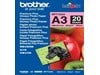 Brother BP71GA4 (A4) 260g/m2 Premium Plus Glossy Photo Paper (20 Sheets)