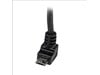 StarTech.com 1m Micro USB Cable - A to Up Angle Micro B