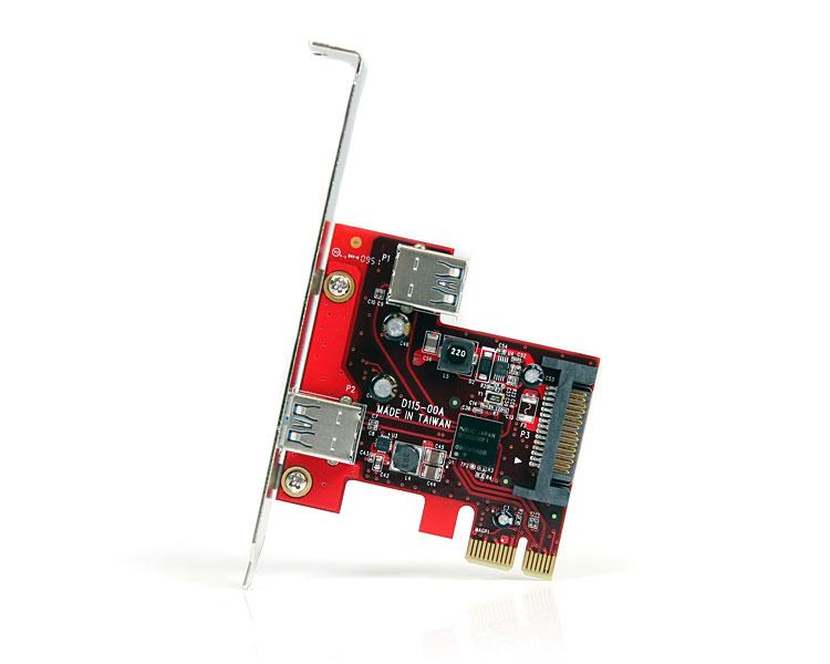 2 Port PCI Express SuperSpeed USB 3.0 Card 1 Internal 1