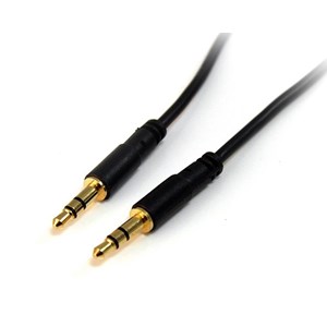 StarTech.com (3 feet) 3.5mm Stereo Audio Cable Male/Male (Black)