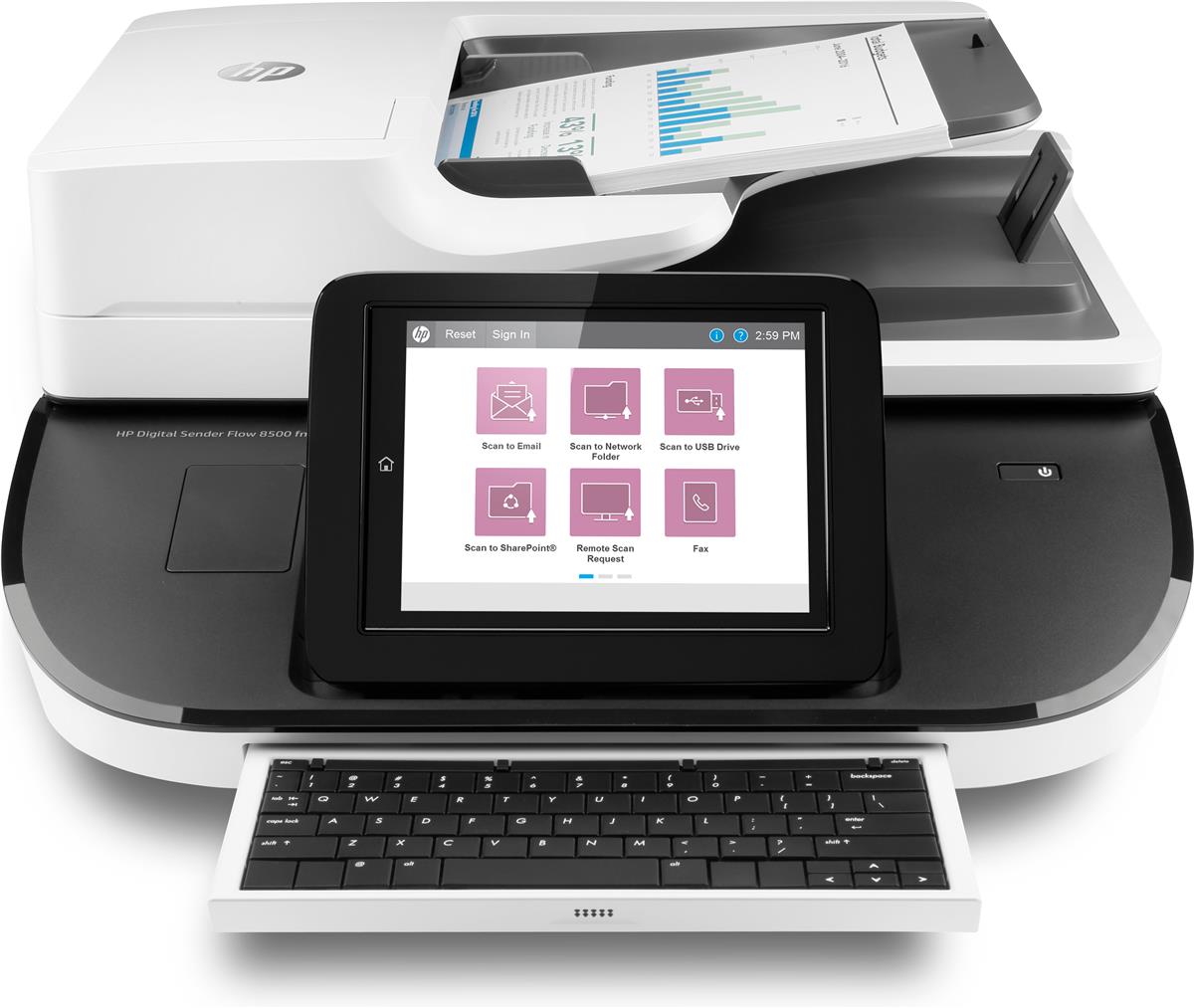 HP Digital Sender Flow 8500 fn2 Document Capture Workstation