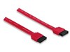 Manhattan SATA 7-Pin (50 cm) Male To Male Data Cable (Red)