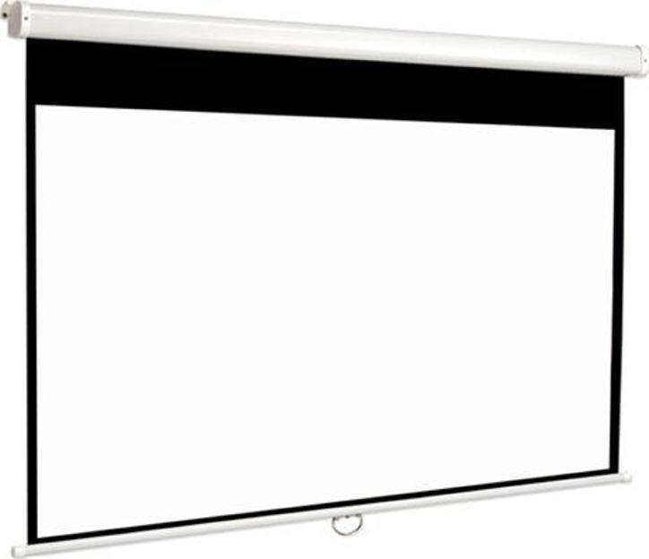Euroscreen Connect (190x107cm) Manual Projection Screen (Black Border
