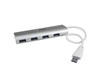 StarTech.com 4 Port USB Hub Aluminum Compact USB 3.0 Hub For Mac