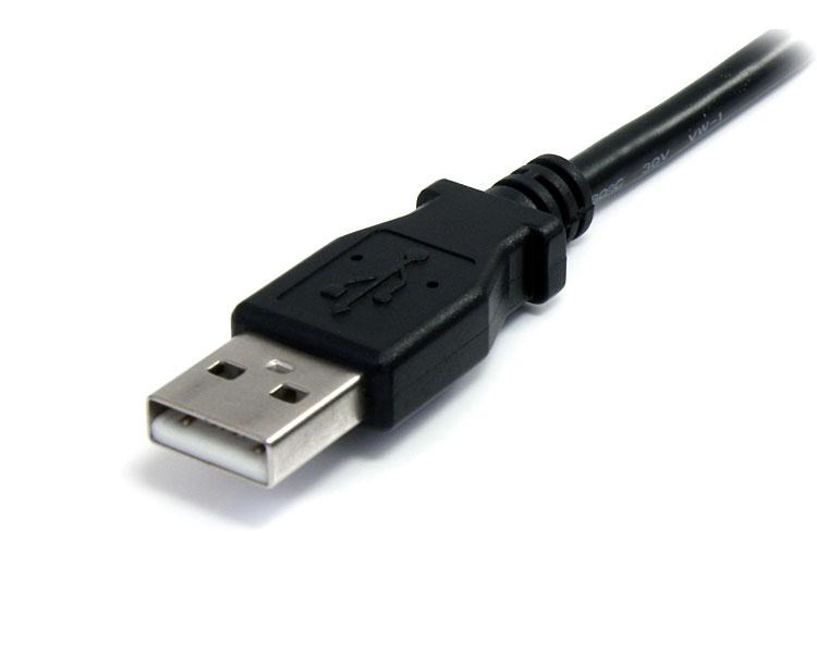 Photos - Cable (video, audio, USB) Startech.com USB 2.0 Extension Cable  USBEXTAA6BK (1.83m)