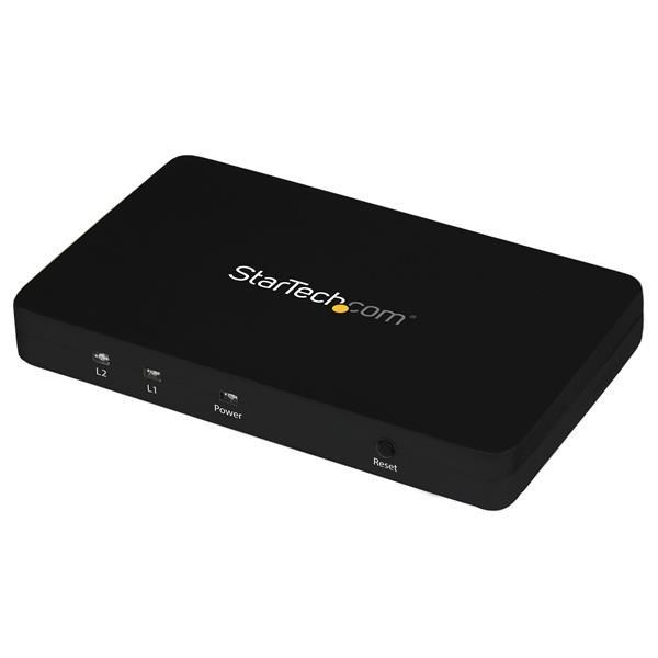 Photos - Cable (video, audio, USB) Startech.com 4K HDMI 2-Port Video Splitter - 1x2 HDMI Splitter with ST122H 