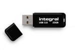 Integral Noir 32GB USB 3.0 Flash Stick Pen Memory Drive - Black 