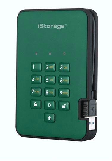Image of 2TB iStorage diskAshur2 Desktop External Solid State Drive - USB 3.2 Gen 2