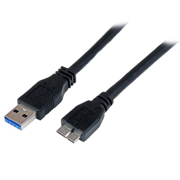 Photos - Cable (video, audio, USB) Startech.com 1m Certified SuperSpeed USB 3.0 A to Micro B Cable - M/M USB3 