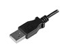 StarTech.com (0.5m) Micro-USB Charge-and-Sync Cable M/M - Left-Angle Micro-USB - 24 AWG