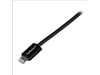 StarTech.com (3m/10 feet) Long Black Apple 8-pin Lightning Connector to USB Cable (Black) for iPhone / iPod / iPad