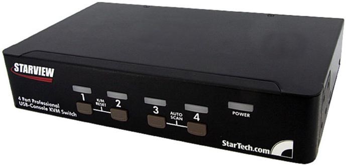 Photos - KVM Switch Startech.com 4-Port USB DisplayPort  with Audio SV431DPUA 