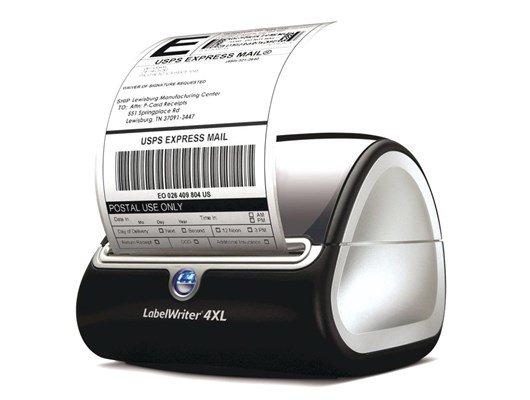 Dymo labelwriter 4xl out of labels error