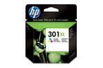 HP 301XL (Yield: 330 Pages) Cyan/Magenta/Yellow Ink Cartridge